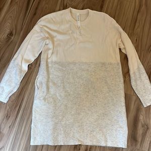 LuLuLemon Long Sweater Dress Large